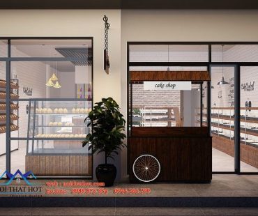 Thiết kế cửa hàng bánh ngọt Hùng Thoa – Ninh Bình