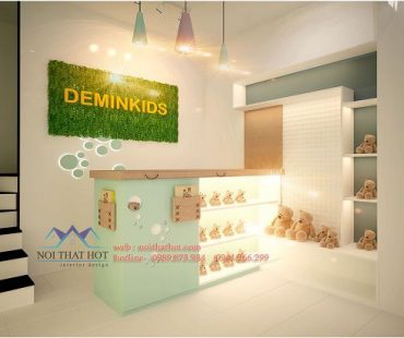 Thiết kế shop thời trang trẻ em Deminkids – Tây Sơn