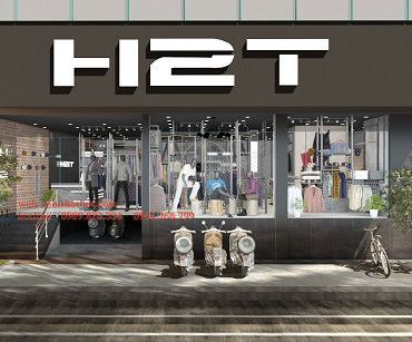 Thiết kế cửa hàng thời trang nam H2T – 73 Cầu Diễn