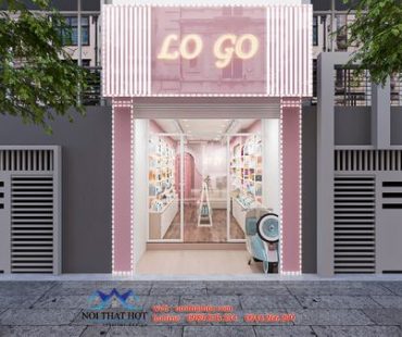 Thiết kế cửa hàng mỹ phẩm Nga 20m2 – Ngõ Thịnh Hào 1