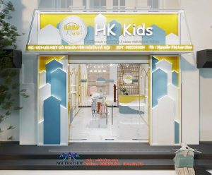 Thiết kế shop quần áo trẻ em HK Kids – chị Hương