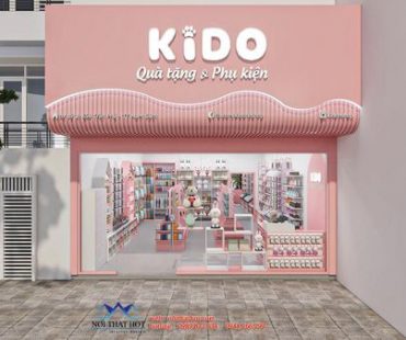 Thiết kế cửa hàng quà tặng lưu niệm Kido