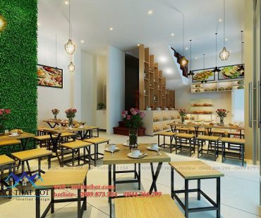 Thiết kế quán ăn nhanh Đào Tấn – anh Tuấn