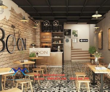 Thiết kế quán cafe kết hợp fastfood Boon – chị Mơ
