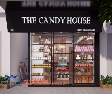 Thiết kế cửa hàng bánh kẹo nhập khẩu The Candy House