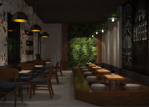 Thiết kế quán trà sữa YongTea
