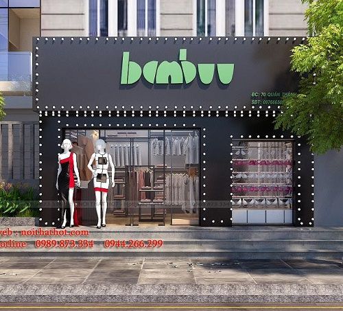 Thiết kế shop thời trang nữ và trẻ em Bamboo