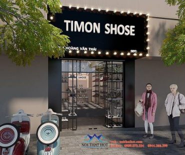 Thiết kế shop giày dép nữ Timon Shoes 289 Hoàng Văn Thái