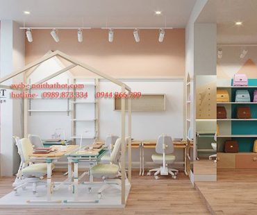 Thiết kế cửa hàng bán đồ nội thất cho bé – 87 Trần Duy Hưng