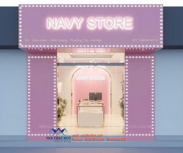 Thiết kế shop thời trang Navy Store – Thường Tín