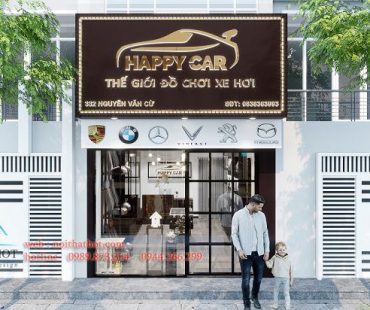 Thiết kế cửa hàng đồ chơi ô tô Happy Car 332 Nguyễn Văn Cừ