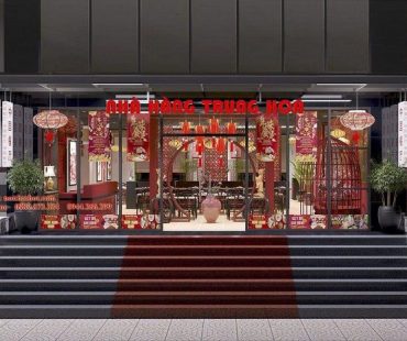 Thiết kế nhà hàng Trung Hoa tại Đồng Văn