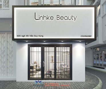 Thiết kế tiệm nail diện tích nhỏ xinh Linhke Beauty