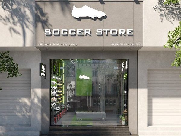Thiết kế cửa hàng Soccer Store 129 Nguyễn Viết Xuân